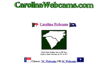 Tablet Screenshot of carolinawebcams.com
